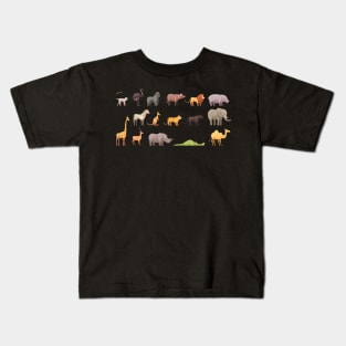 Wild animals Kids T-Shirt